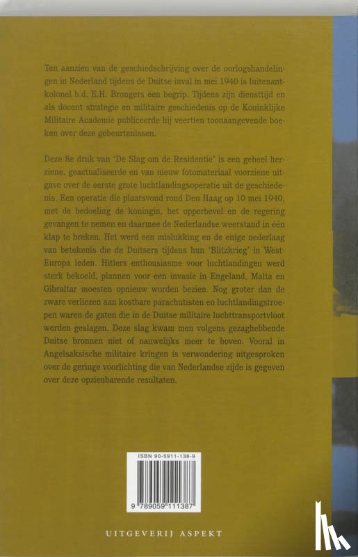 Brongers, E.H. - De slag om de residentie