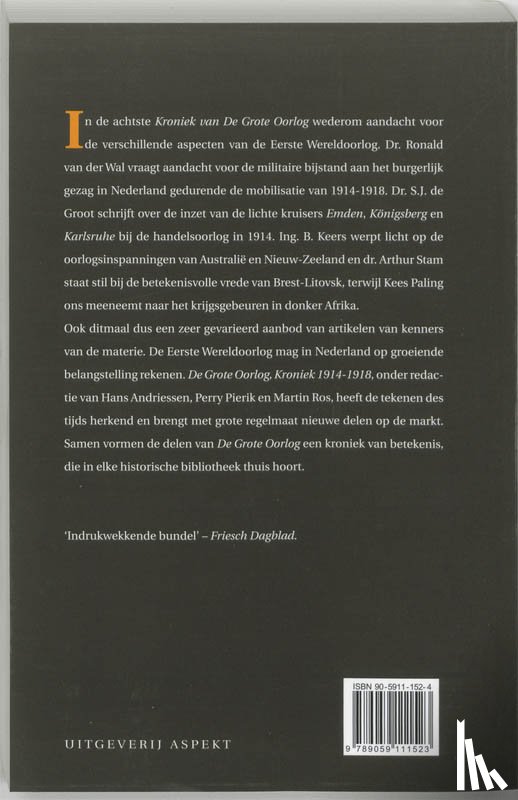  - GROTE OORLOG 8