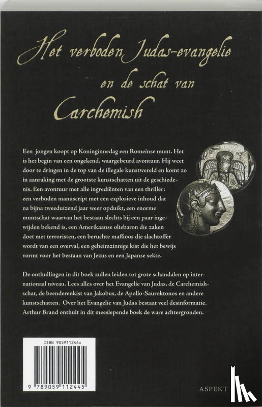 Brand, Arthur - Het verboden Judas evangelie en de schat van Carchemish