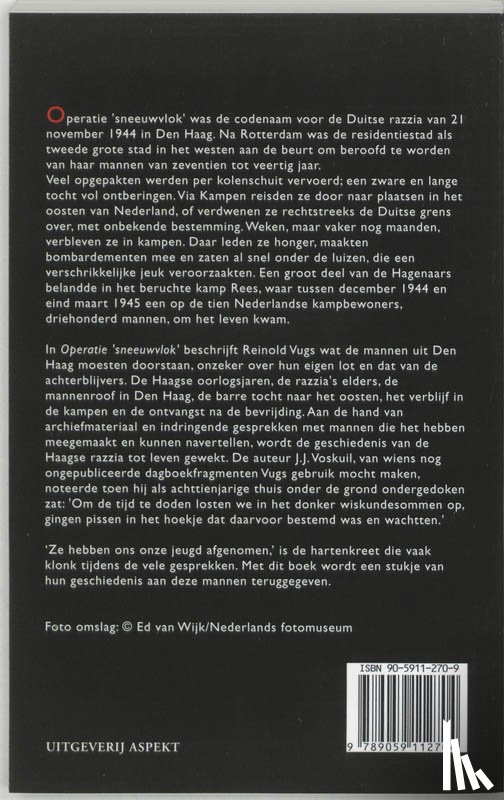 Vugs, R. - Operatie sneeuwvlok