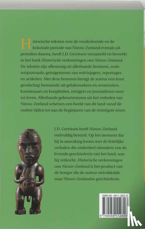 Gerritsen, J.D. - Historische verkenningen van Nieuw-Zeeland