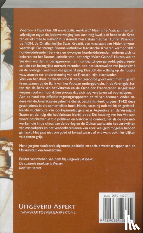 Jurgens, H. - Vluchten via het Vaticaan