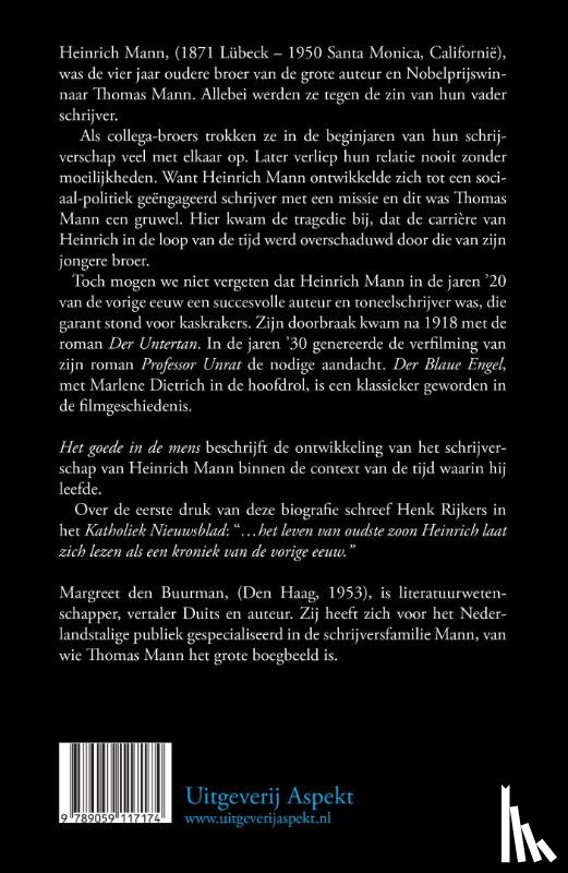 Buurman, Margreet den - Heinrich Mann Een biografie