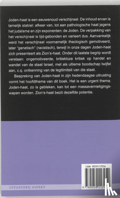 Praag, H.M. van - Joden-haat en Zion's-haat