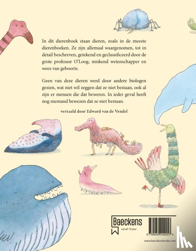 Nicolet, Stéphane - Wonderlijke dieren die misschien echt bestaan
