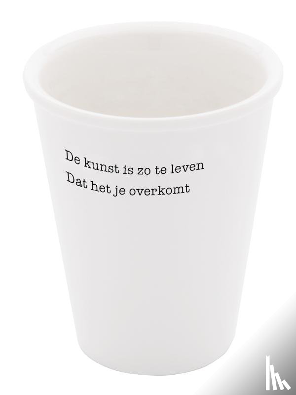 Bril, Martin - Porseleinen beker Kunst set van 2