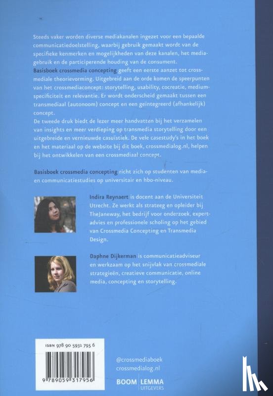 Reynaert, Indira, Dijkerman, Daphne - Basisboek crossmedia concepting