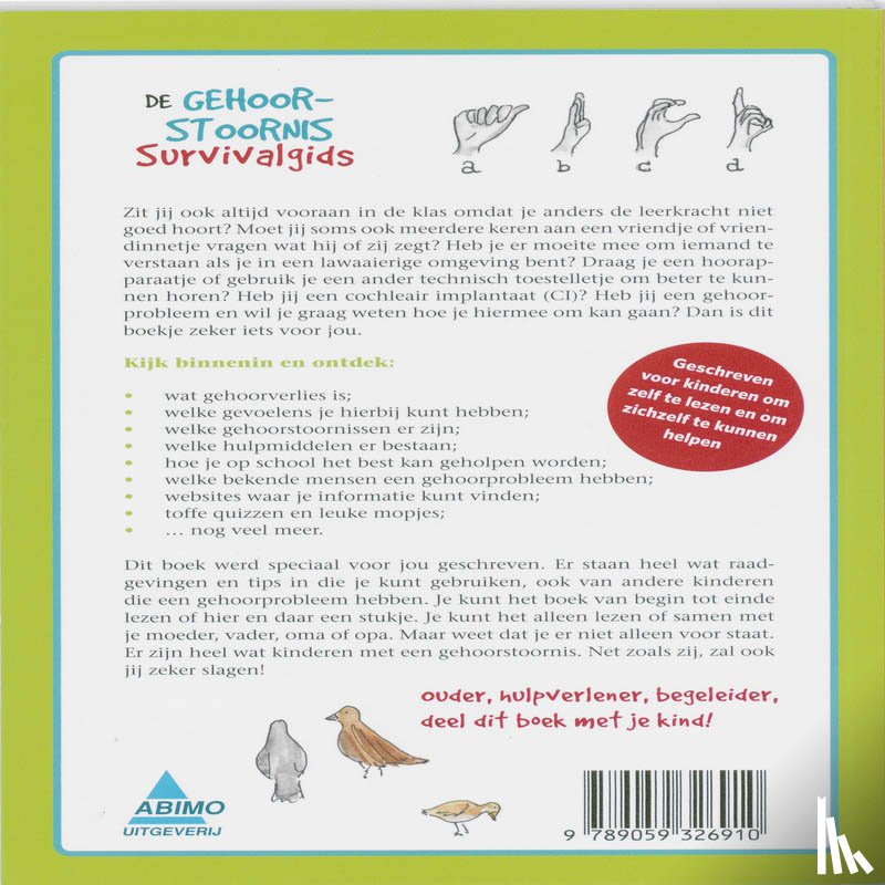 Braeckeleer, Nico De, Leenheer, E. De - De gehoorstoornis survivalgids