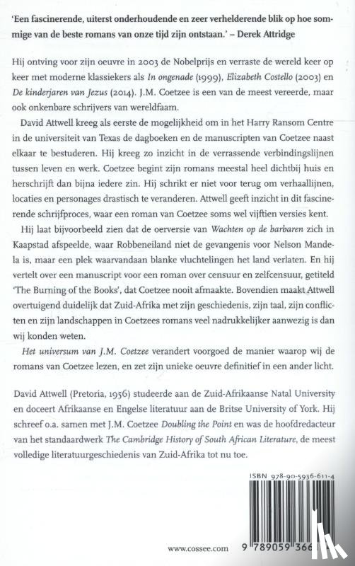 Attwell, David - Het universum van J.M. Coetzee