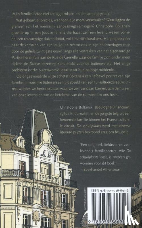Boltanski, Christophe - De schuilplaats