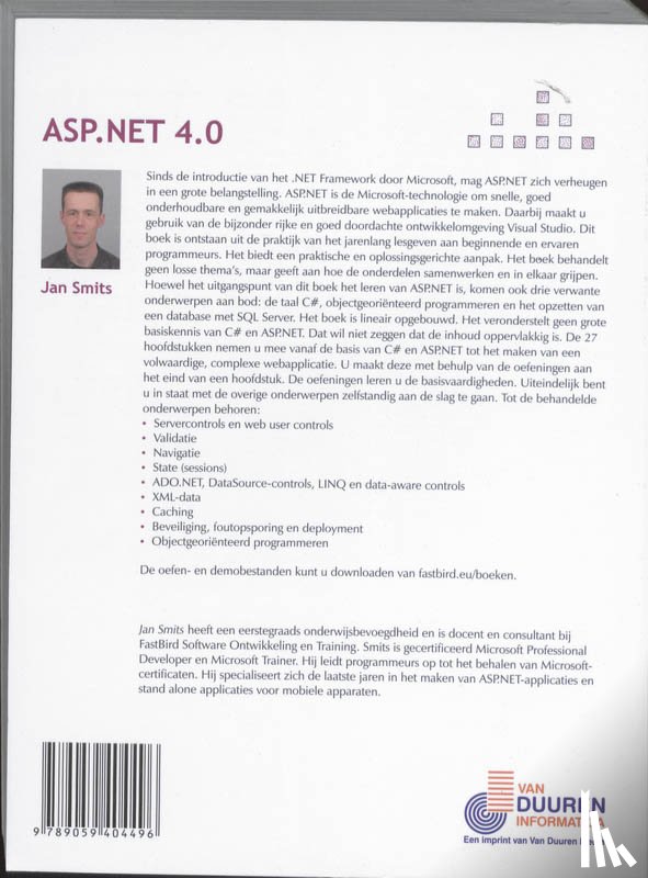 Smits, Jan - Handboek ASP.Net 4.0