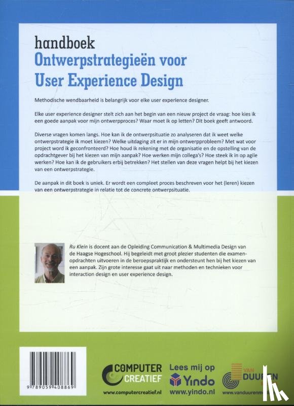 Klein, Ru - Ontwerpstrategieën voor user experience design
