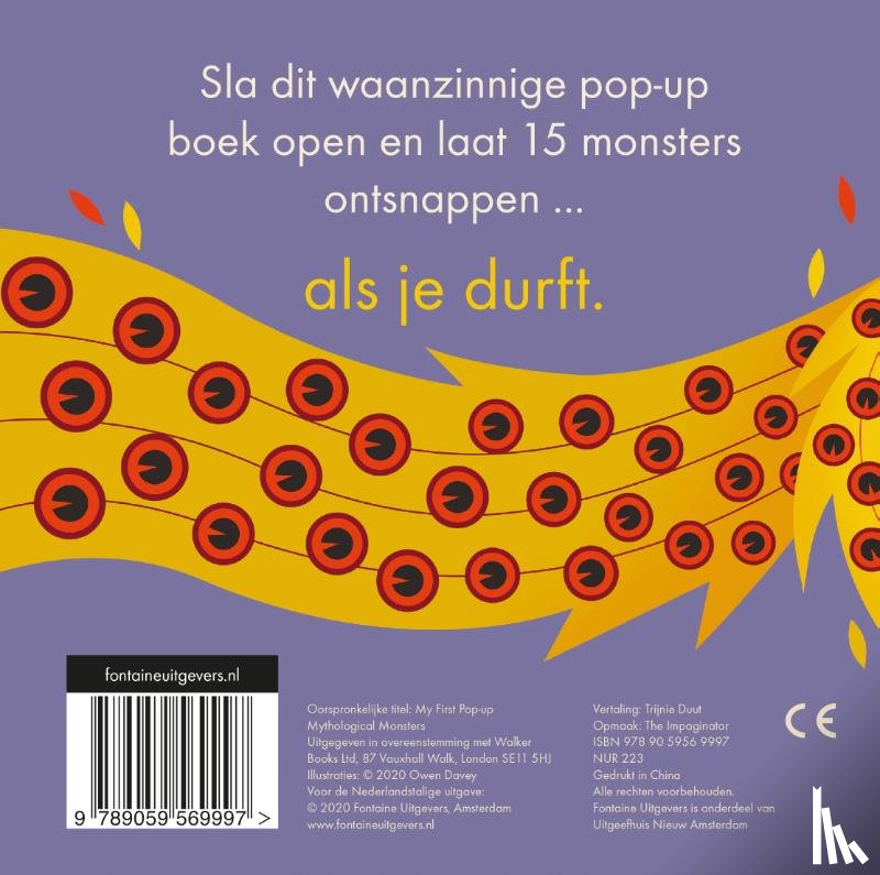 Davey, Owen - Pop-up Mythische Monsters