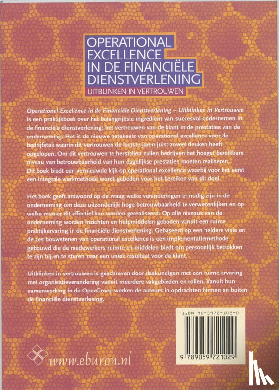 Verweijmeren, R. - Operational excellence in de financiele dienstverlening