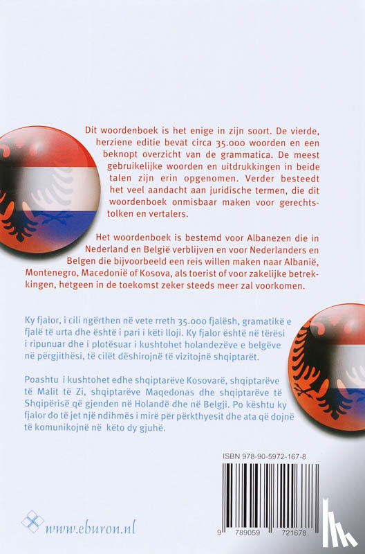 Prekpalaj, T. - Albanees-Nederlands / Nederlands-Albanees woordenboek
