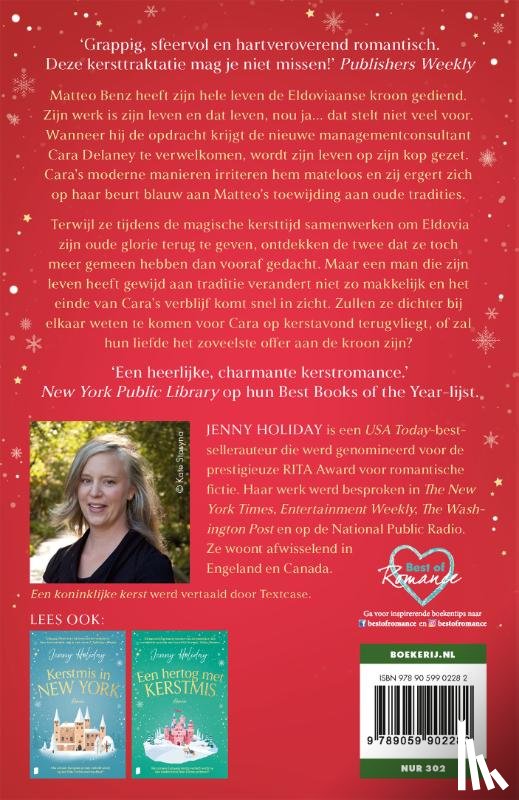 Holiday, Jenny, Textcase - Een koninklijke kerst