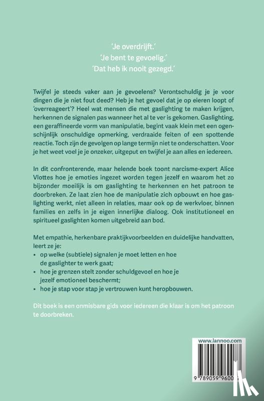 Vlottes, Alice - Gaslighting ontmaskerd