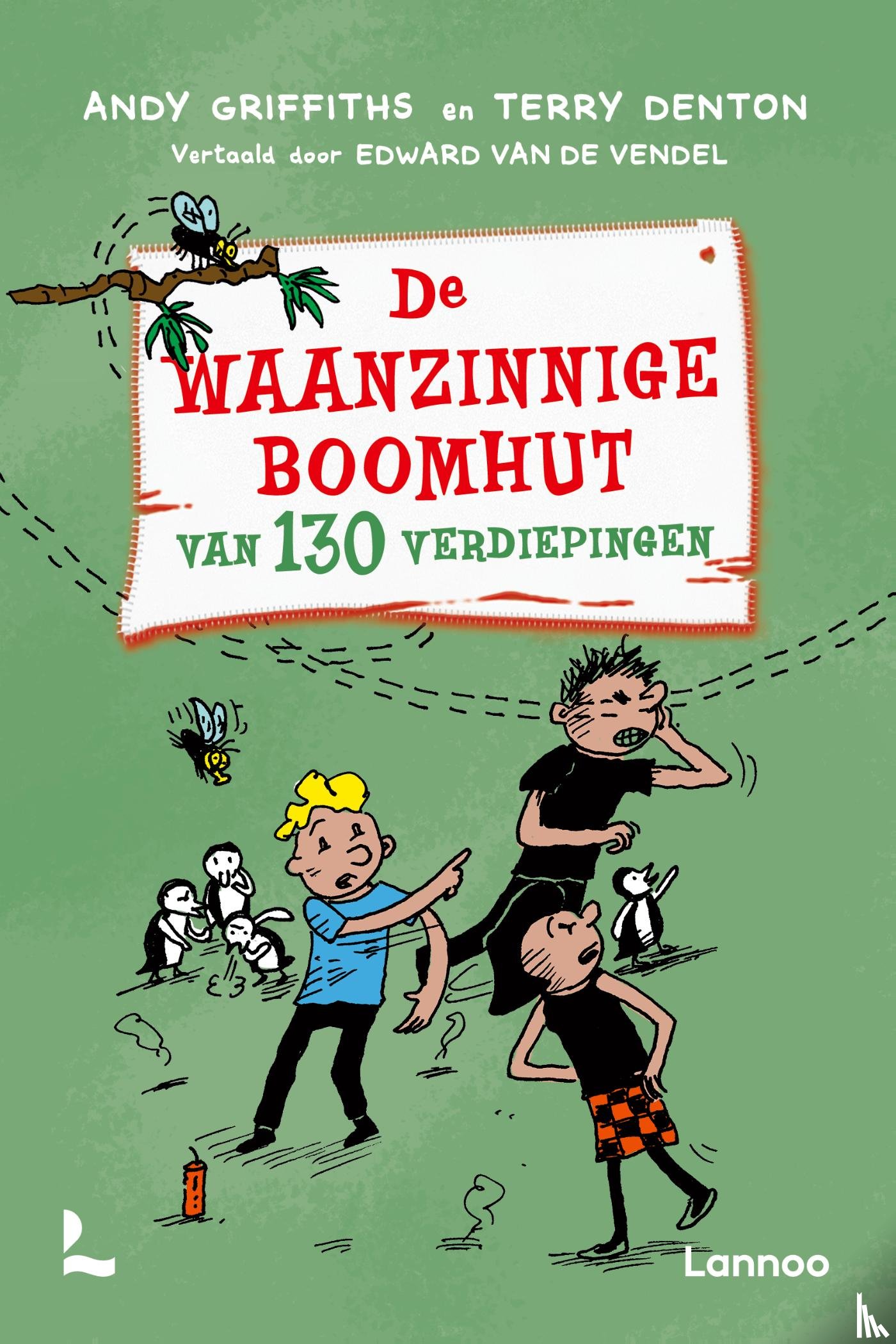 Griffiths, Andy, Denton, Terry - De waanzinnige boomhut van 130 verdiepingen - paperback