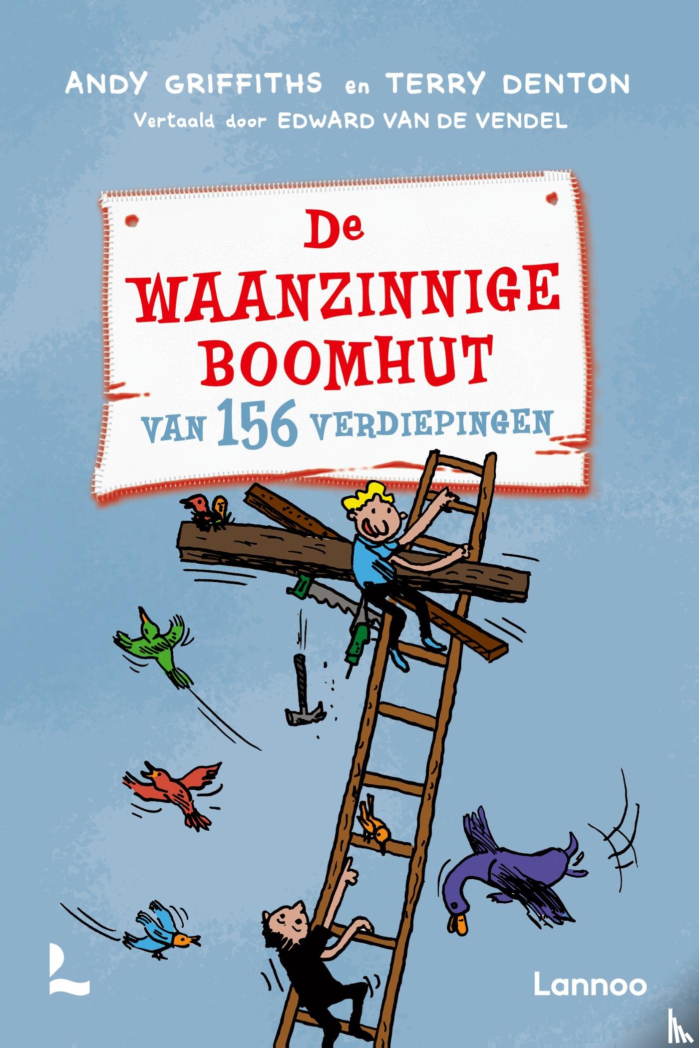 Griffiths, Andy, Denton, Terry - De waanzinnige boomhut van 156 verdiepingen - paperback
