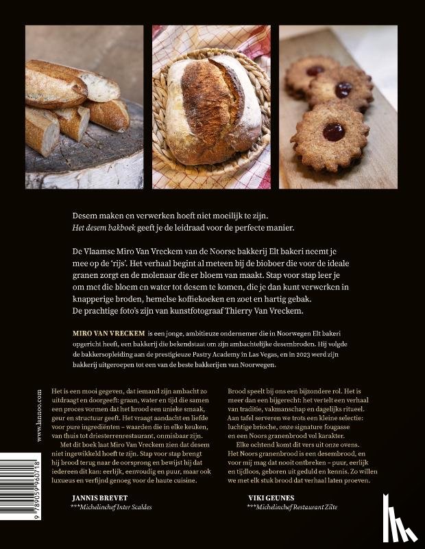 Vreckem, Miro Van - Het desem bakboek