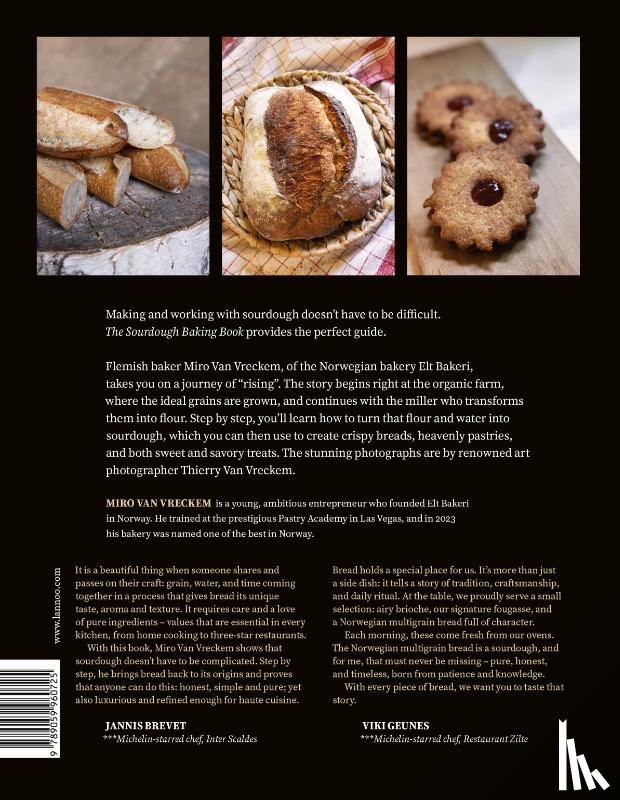 Vreckem, Miro Van - The Sourdough Baking Book
