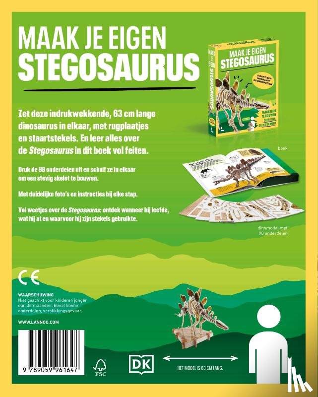  - Maak je eigen Stegosaurus