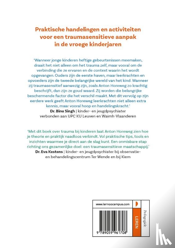 Horeweg, Anton - Traumasensitief werken met het jonge kind