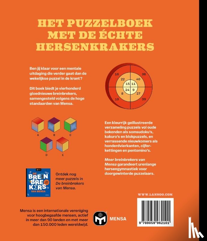 Moore, Gareth, Jones, Graham - Meer breinbrekers van Mensa