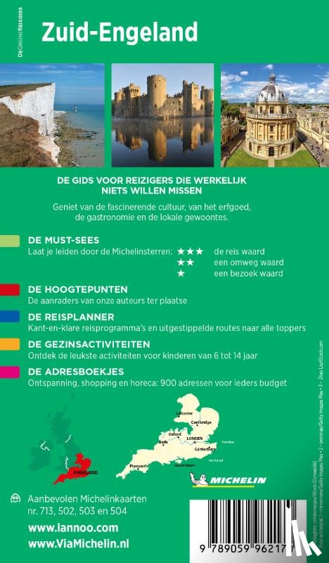  - Michelin Reisgids Zuid-Engeland