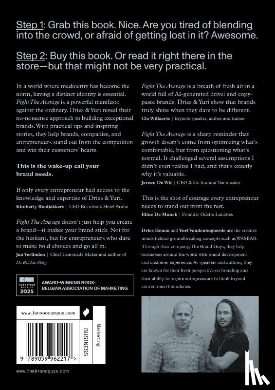 Henau, Dries, Vandenbogaerde, Yuri - Fight The Average