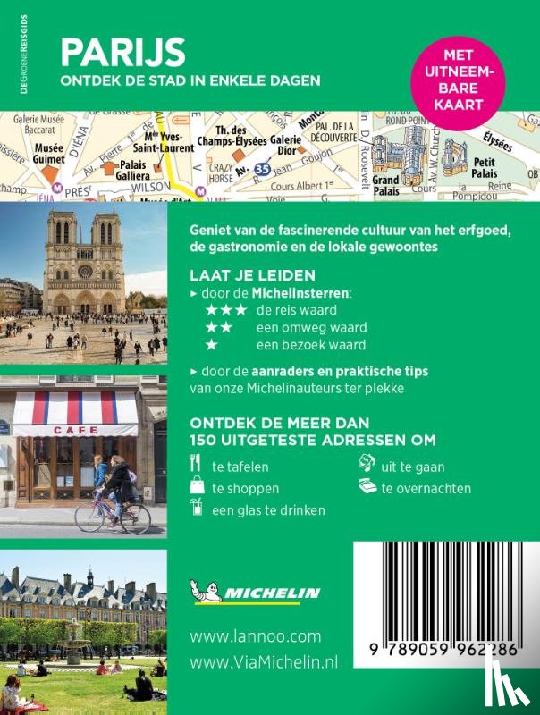 - Michelin Reisgids Short Break Parijs