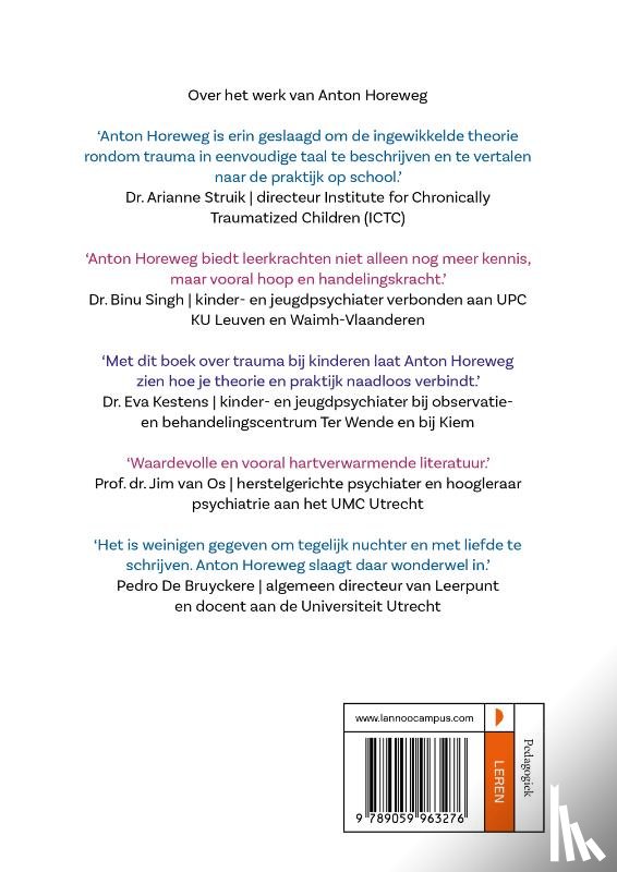 Horeweg, Anton - De traumasensitieve school - gouden editie