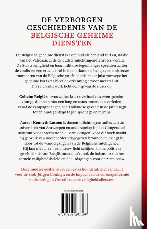 Lasoen, Kenneth - Geheim België
