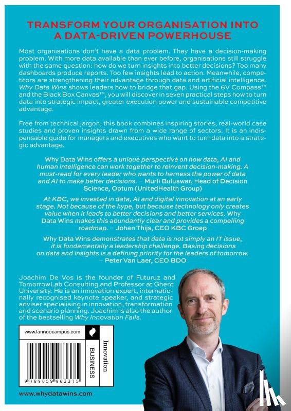 Vos, Joachim De - Why Data Wins