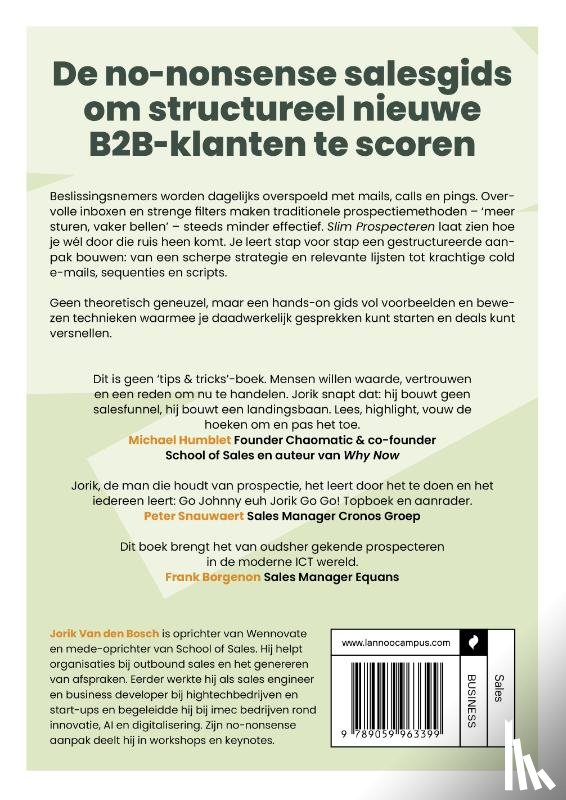 Bosch, Jorik van den - Slim Prospecteren