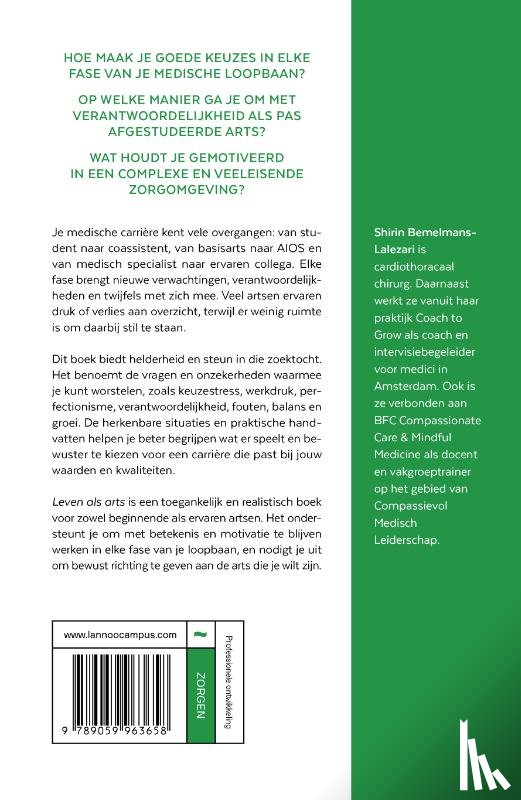 Bemelmans-Lalezari, Shirin - Leven als arts