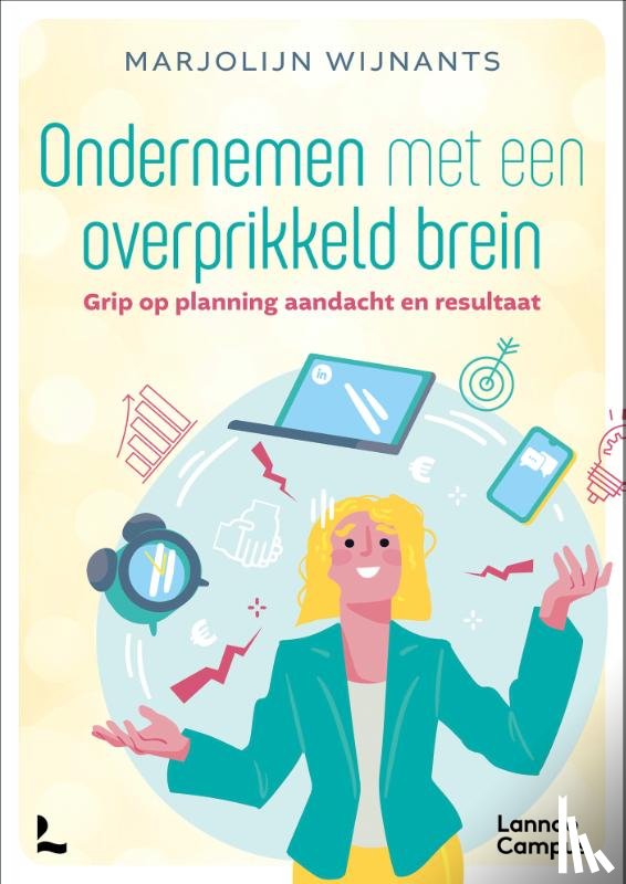 Wijnants, Marjolijn - Ondernemen met een overprikkeld brein