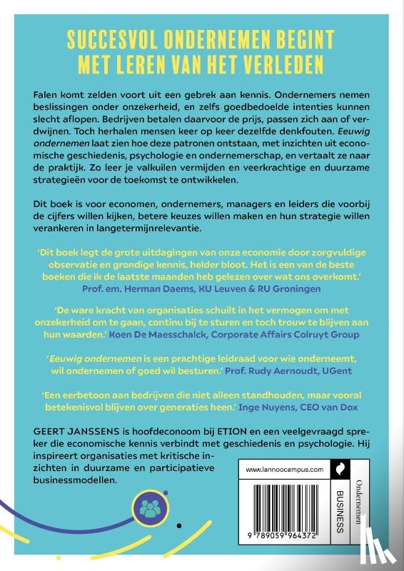 Janssens, Geert - Eeuwig ondernemen