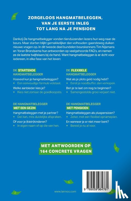 Nijsmans, Tim, Brondsema, Yoran - Hangmatbelegger voor het leven