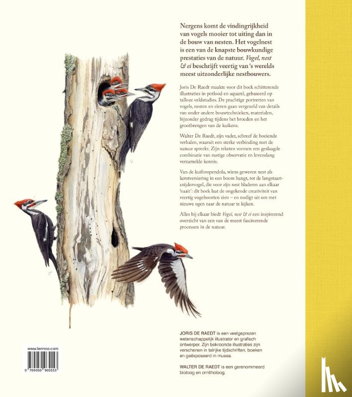 Raedt, Walter De - Vogel, nest & ei