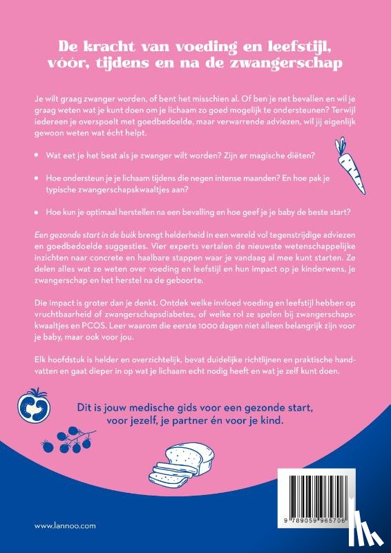 Waele, Elisabeth De, Velde, Femke Van de, Sablon, Lieselot, Vanmeerbeek, Magalie - Een gezonde start in de buik