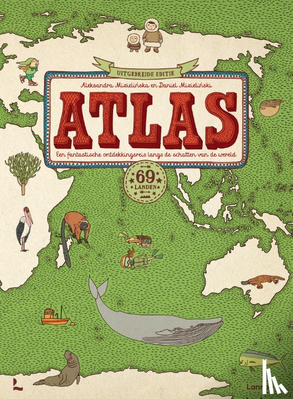 Mizielinska, Aleksandra, Mizielinski, Daniel - Atlas - 69 landen