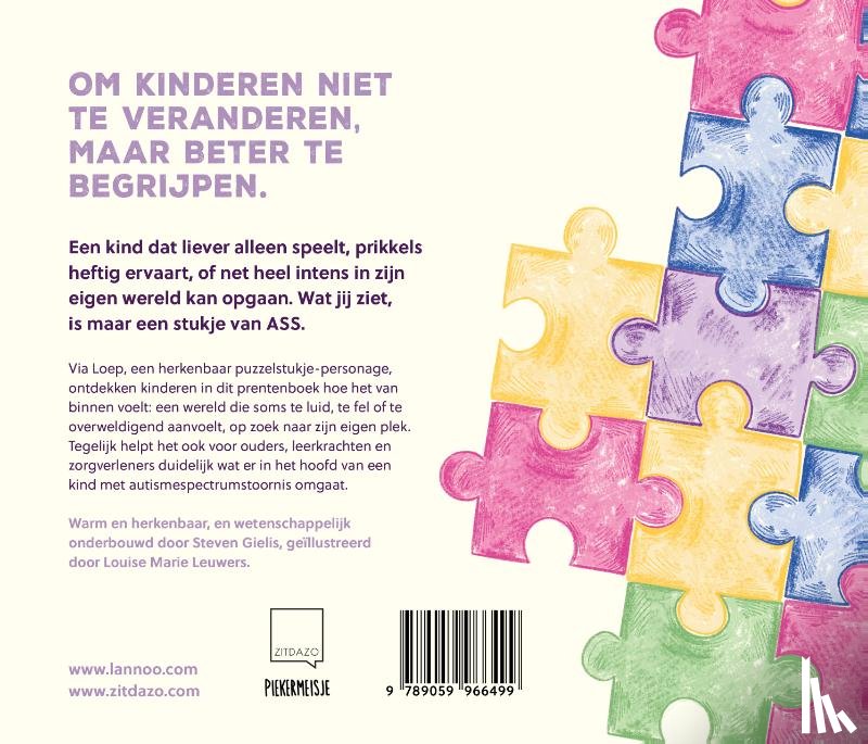 Leuwers, Louise Marie, Gielis, Steven, Mama Baas, Piekermeisje - Wat jij ziet is, maar een stukje van autismespectrumstoornis