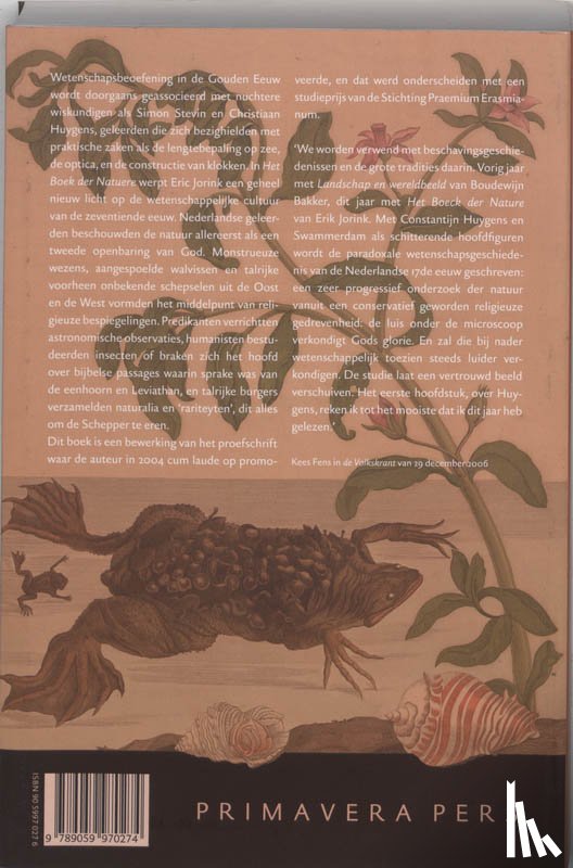 Jorink, E. - Het Boeck der Natuere