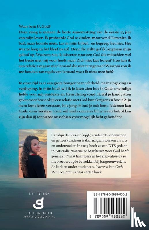 Bresser, Carolijn de - Iedereen kan Gods stem verstaan