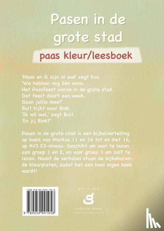 Bos, Angelique - Pasen in de grote stad