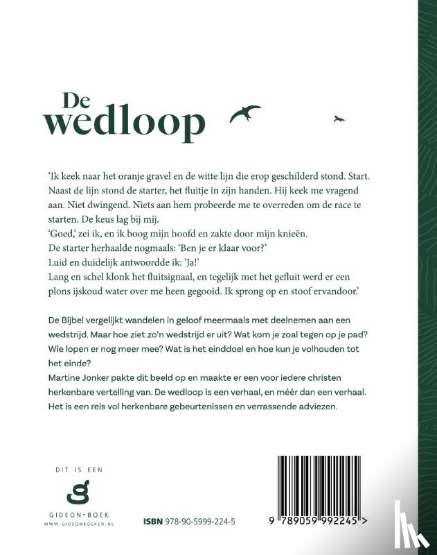 Jonker, Martine - De Wedloop