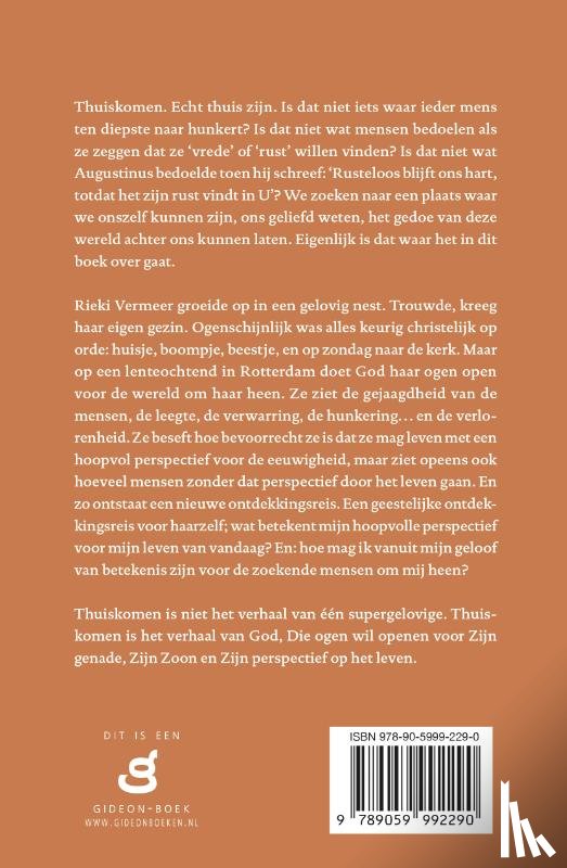 Vermeer-Leeuwestein, Rieki - Thuiskomen
