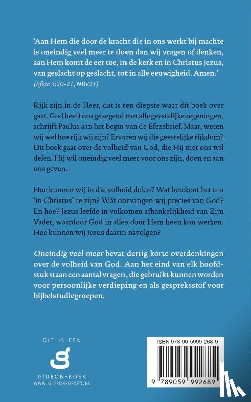 Warning-Halma, Hilde - Oneindig veel meer