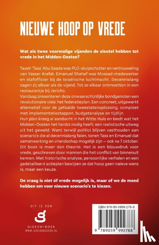 Saada, Taysir Abu, Shahaf, Emanuel - Nieuwe hoop op vrede